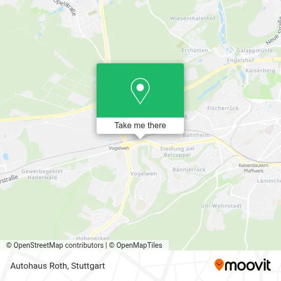 Autohaus Roth map