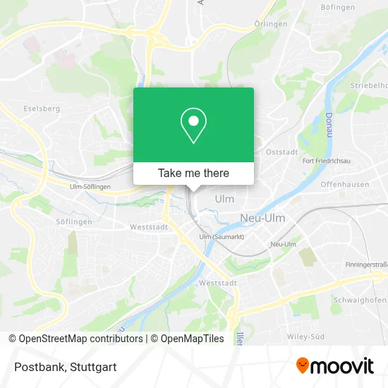 Postbank map