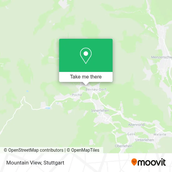 Bergblick map