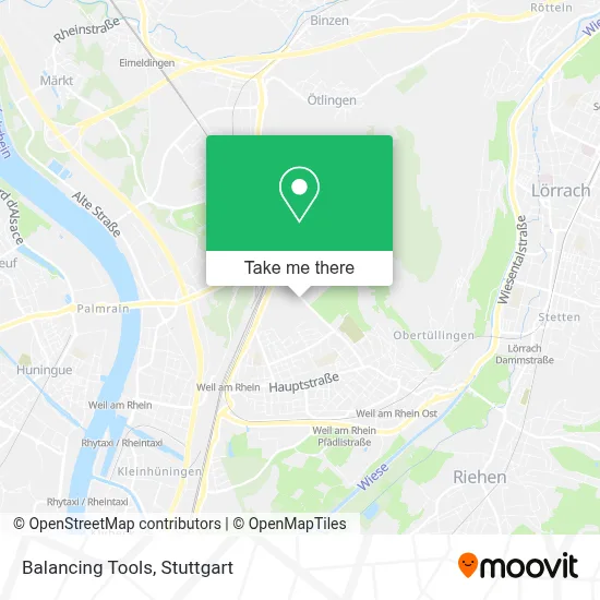 Balancing Tools map