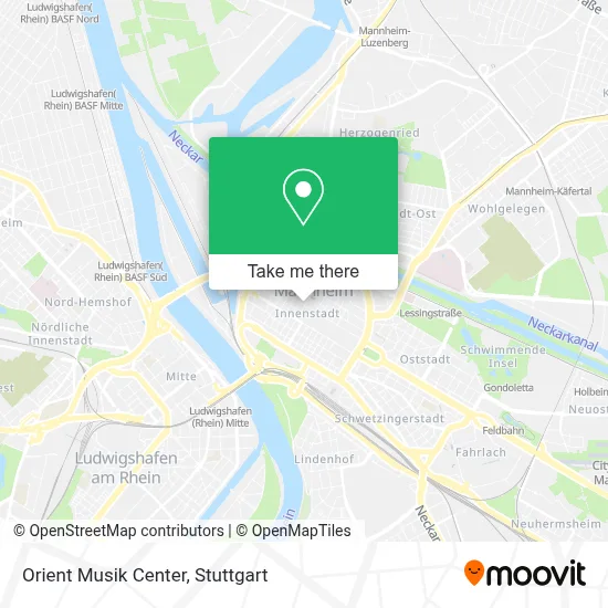 Orient Musik Center map