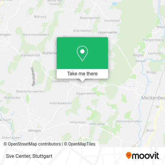 Sve Center map