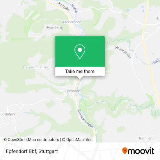 Epfendorf Bbf map