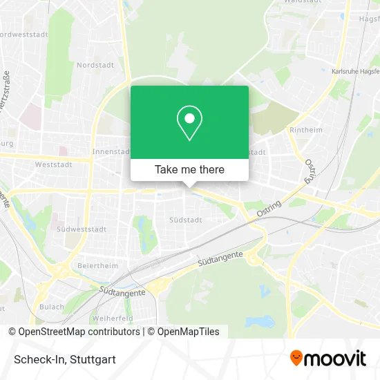Scheck-In map