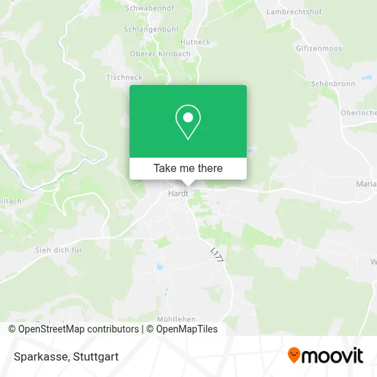 Sparkasse map