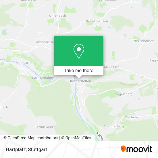 Hartplatz map