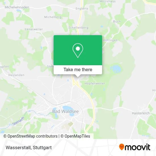 Wasserstall map
