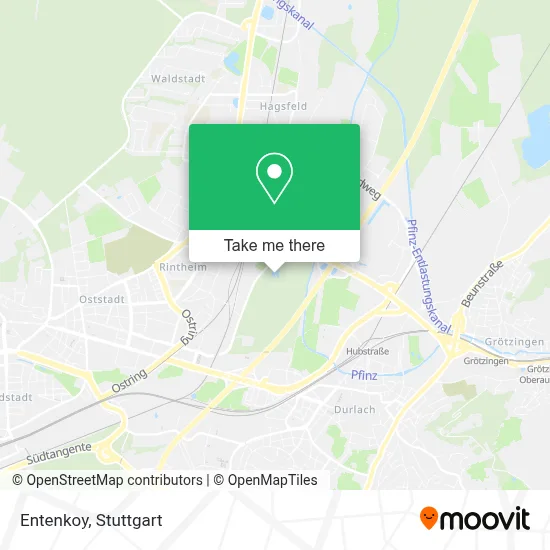 Entenkoy map