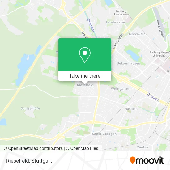 Rieselfeld map
