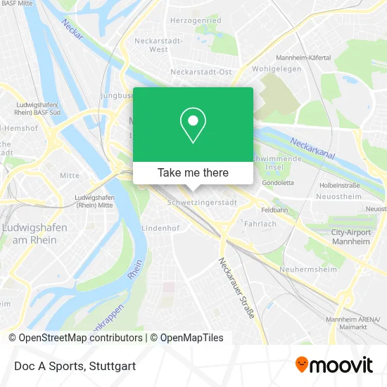 Doc A Sports map
