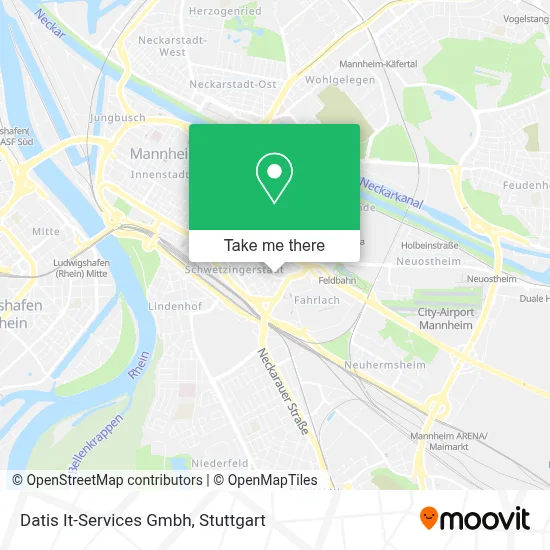 Datis It-Services Gmbh map