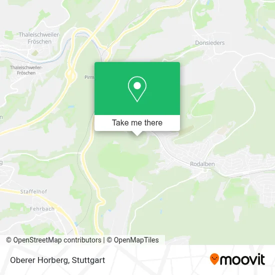 Oberer Horberg map