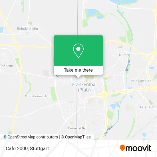 Caffe 2000 map