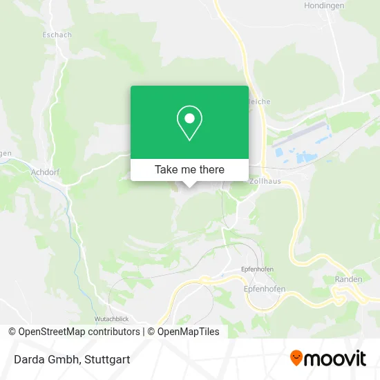 Darda Gmbh map