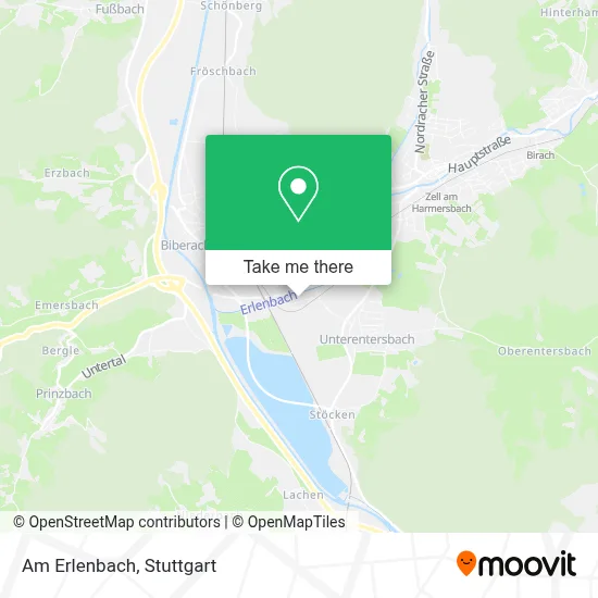 Am Erlenbach map