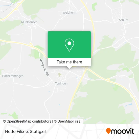 Netto Filiale map