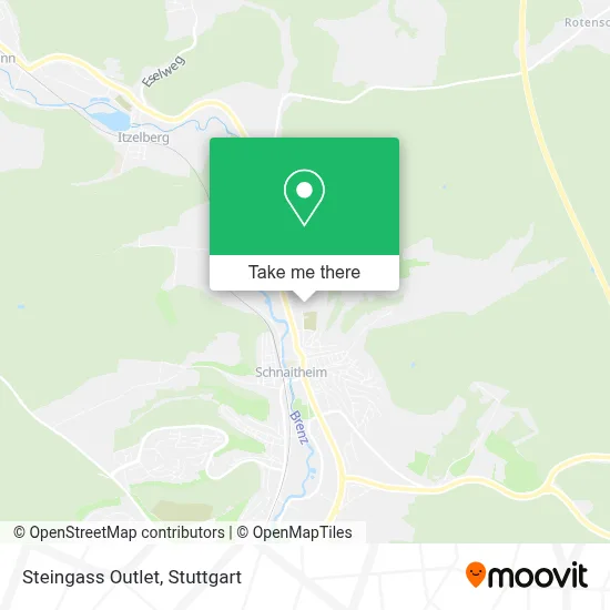 Steingass Outlet map