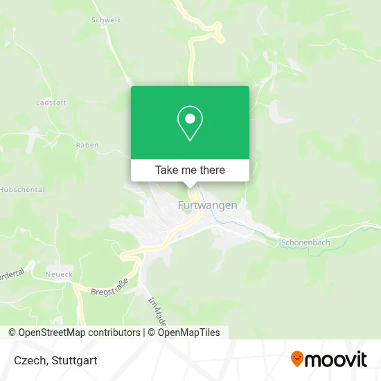 Czech map