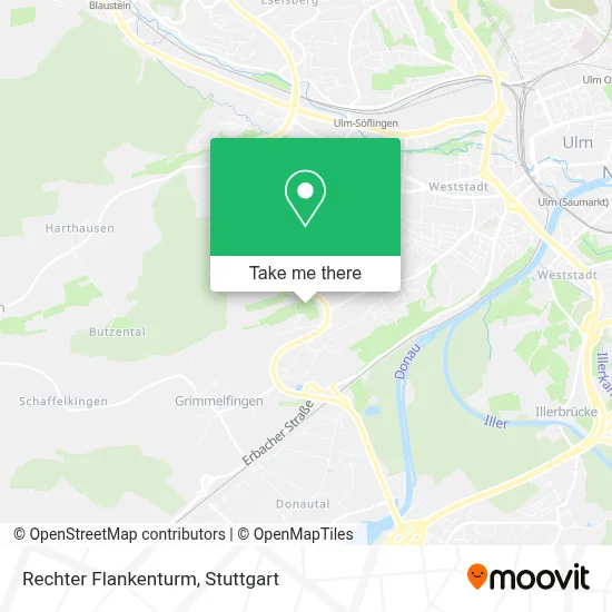 Rechter Flankenturm map