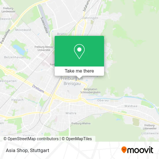 Asia Shop map