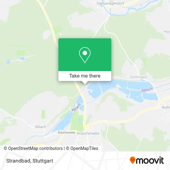 Strandbad map