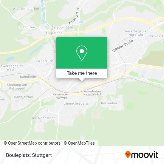 Bouleplatz map