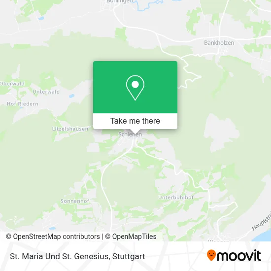 St. Maria Und St. Genesius map