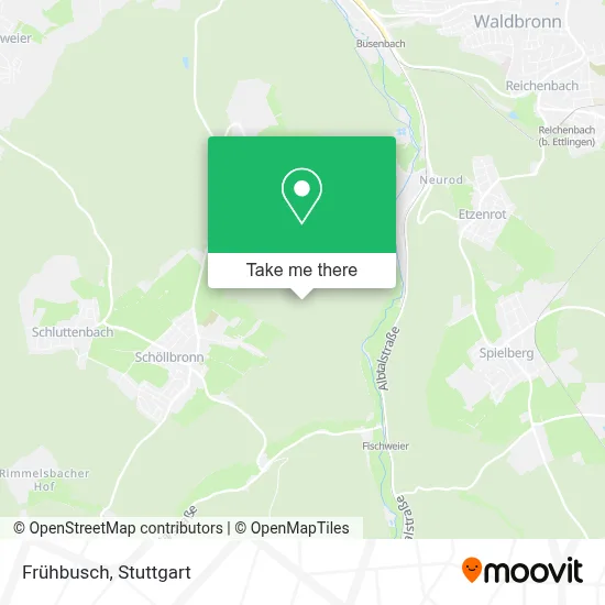 Frühbusch map