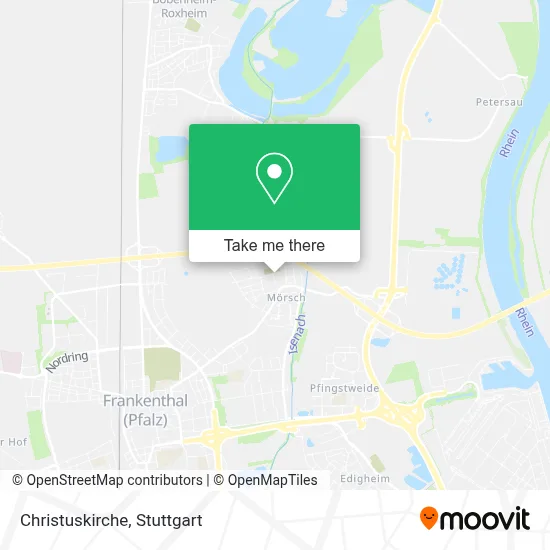 Christuskirche map