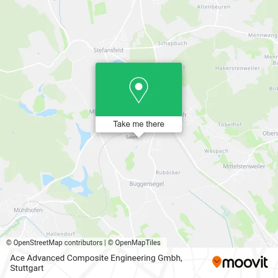 Ace Advanced Composite Engineering Gmbh map