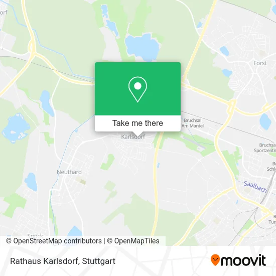 Rathaus Karlsdorf map
