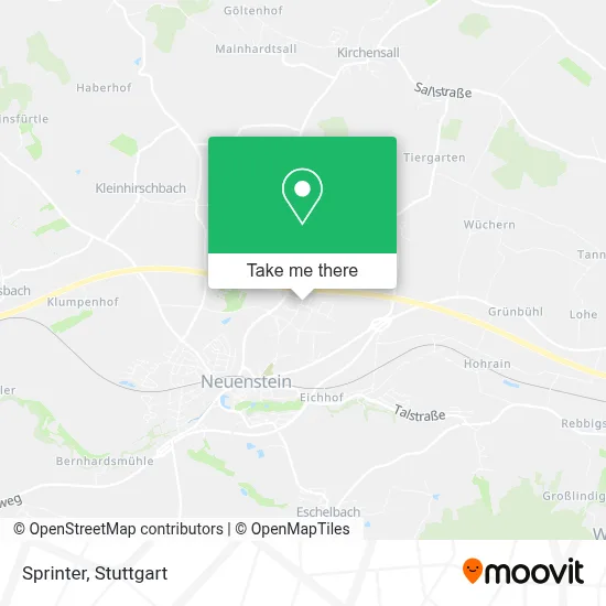 Sprinter map