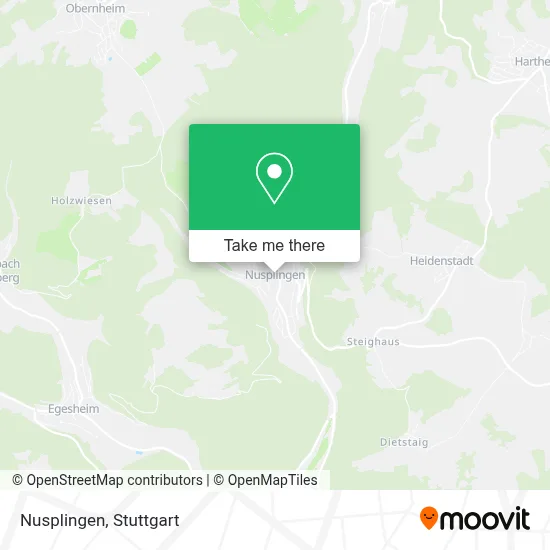 Nusplingen map