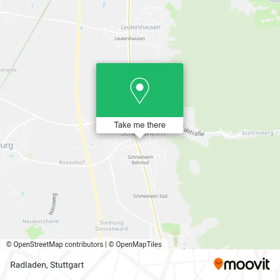 Radladen map