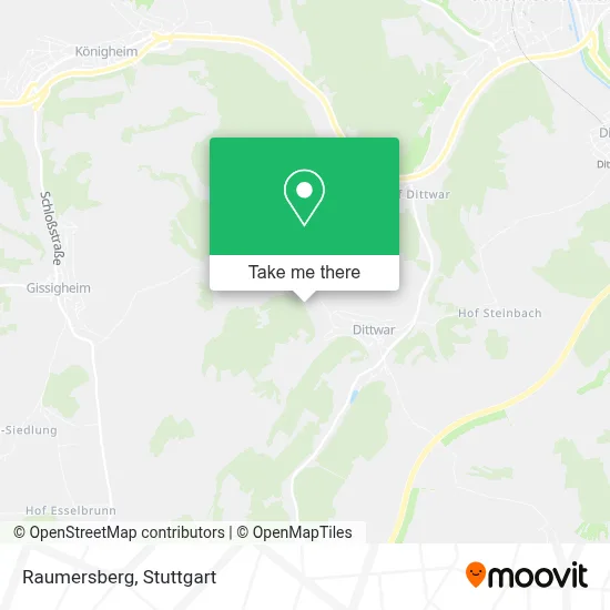 Raumersberg map