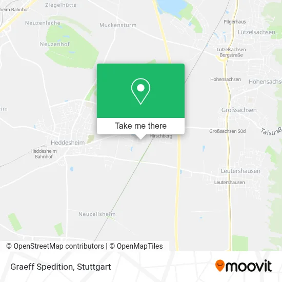 Graeff Spedition map