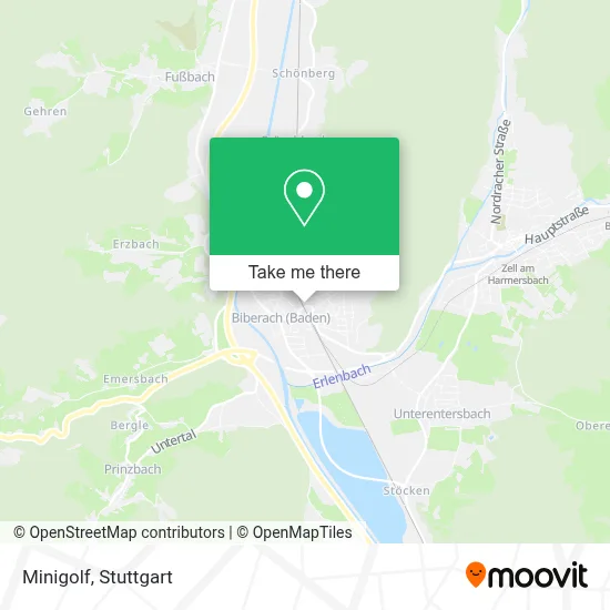 Minigolf map