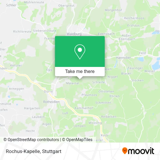 Rochus-Kapelle map
