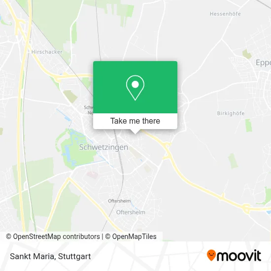 Sankt Maria map