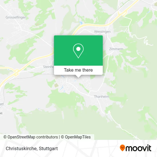 Christuskirche map