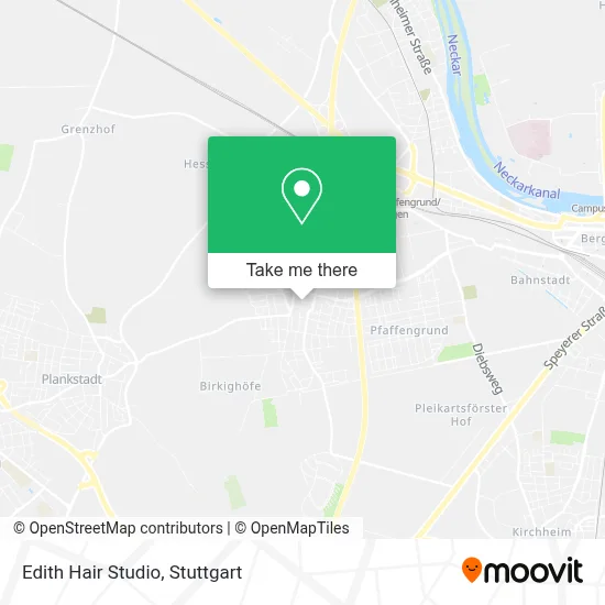 Haarstudio Edith map