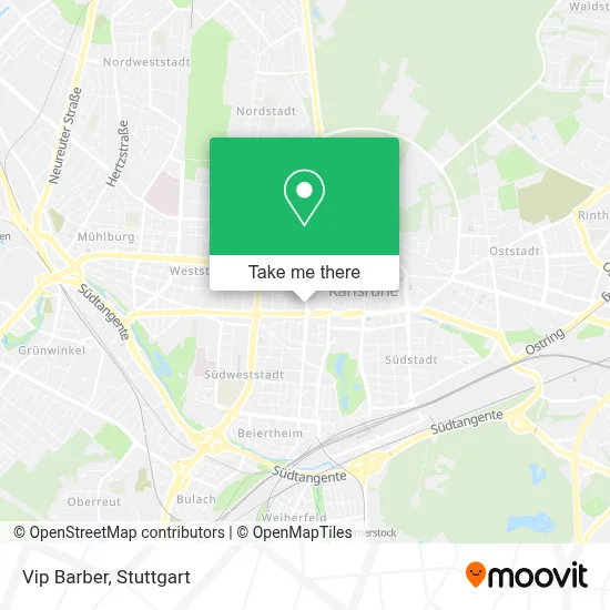 Vip Barber map