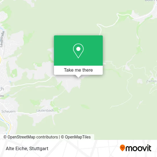 Alte Eiche map