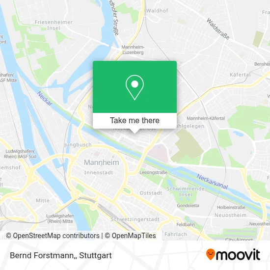 Bernd Forstmann, map