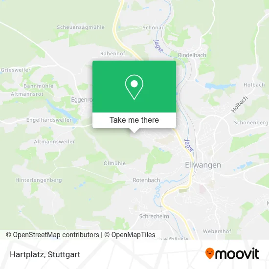 Hartplatz map