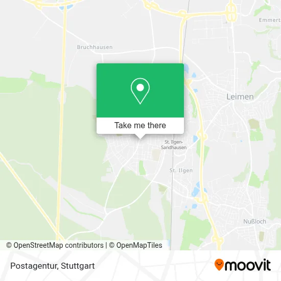 Postagentur map