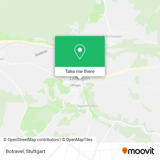 Botravel map