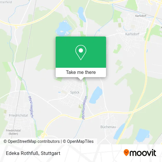 Edeka Rothfuß map