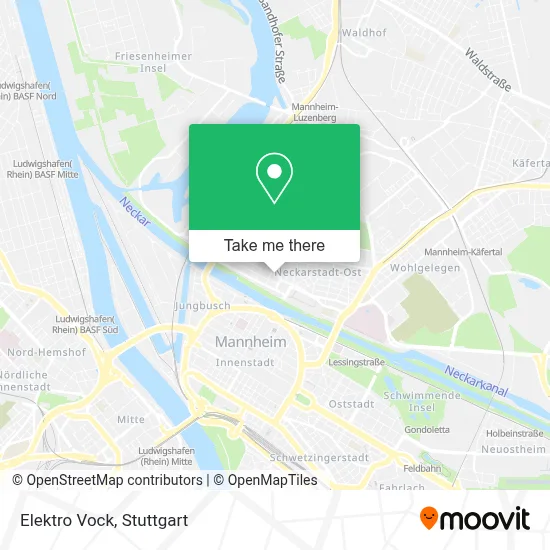 Elektro Vock map