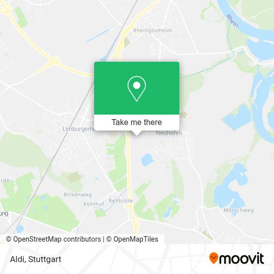 Aldi map